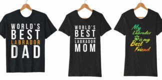 Labrador T-Shirts for the Labrador site