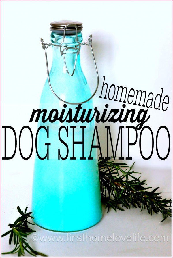 homemade dog shampoo for sensitive skin