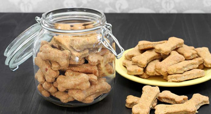 peanut butter dog treats